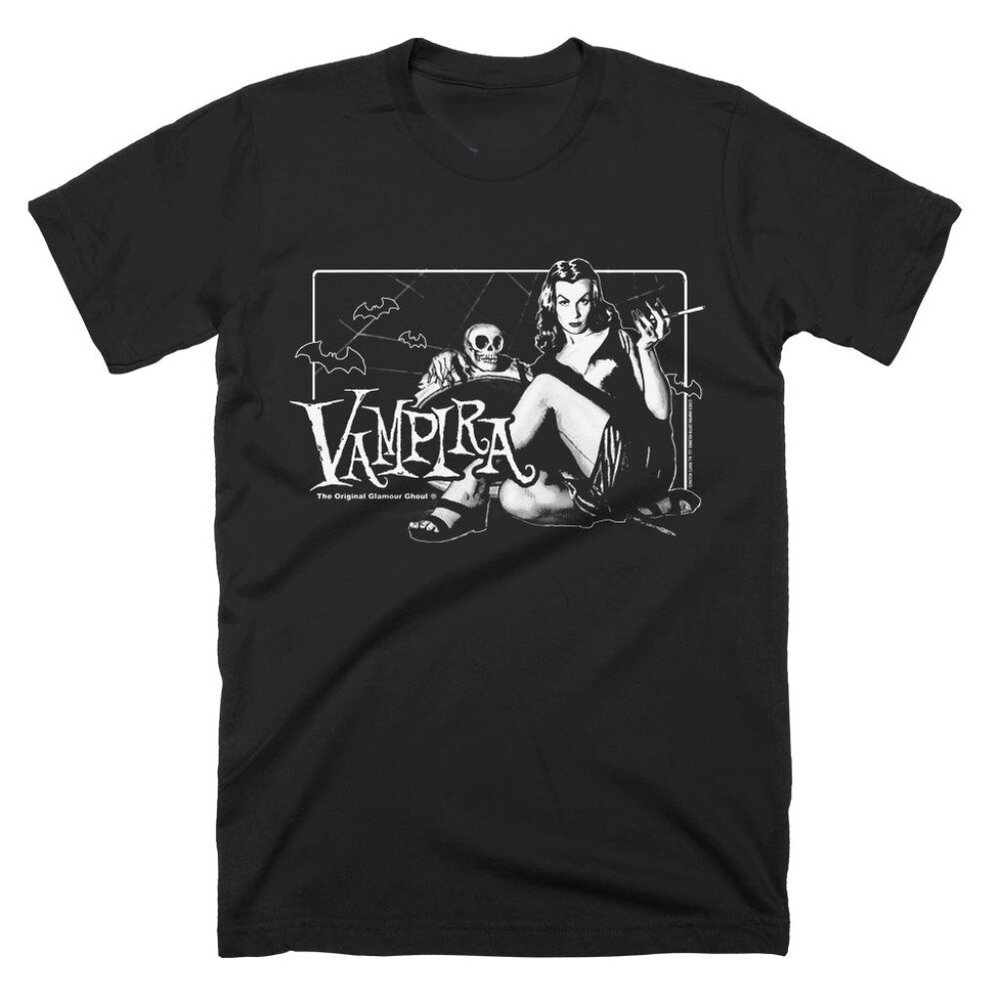 Vampira Dream Ghoul T-Shirt, Movie Graphics Unisex -shirt